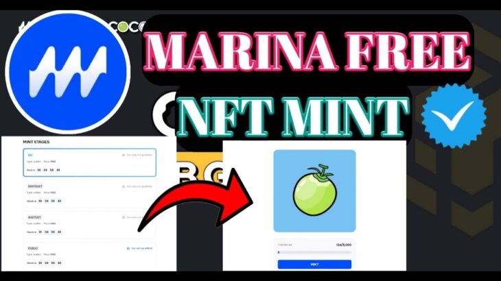 Marina NFT Minting । Marina Free NFT Mining Problem। Marina App Wallet | Marina NFT Waitlist।