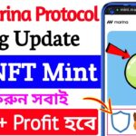 ফ্রি NFT নিন তারা তারি🔥marina protocol new update । marina protocol nft mint । marina wallet connect