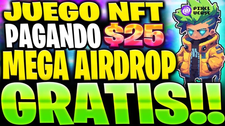 👉NUEVO PIXELS NFT con AIRDROP GRATIS!!🤑PIXELVERSE GUIA TUTORIAL🔥NUEVO JUEGO NFT GRATIS PAGANDO 2024