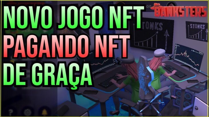 🔥 Não Perca: Novo Jogo NFT Oferece NFT de $100 de Graça – Aprenda a Jogar e Lucrar no Banksters!