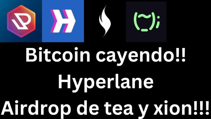 Nuevas tareas en hyperlane,  nft uprock  tea y burn xion!!