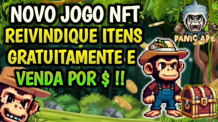 PANIC APE • GAMEFI PARA GANHAR GRATUITAMENTE! NOVO JOGO NFT GRÁTIS / GRATUITO