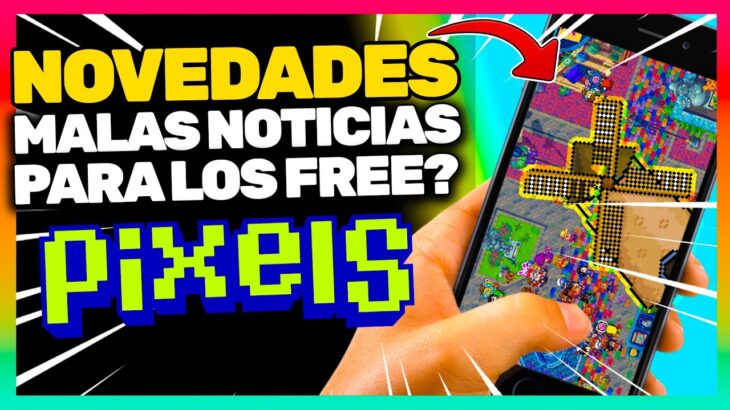 PIXELS NFT CONOCE LAS NOVEDAD DE ABRIl y EL RESUMEN DEL AMA