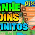 Pixels NFT – Como Ganhar Coins INFINITAS (Mais de 1 Milhão,2,3)