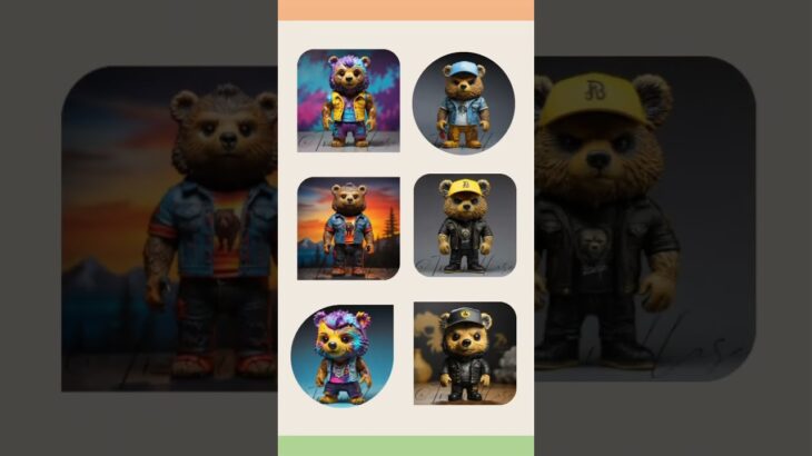 Preview: Choose your Grizzly now. Coming soon in our new NFT collection! 🐻 #NFT #cryptoart