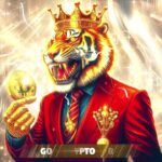 Tiger KING of Business – Gold Crypto Baron Edition #cro #monkey #cronos #nft #crofam #love