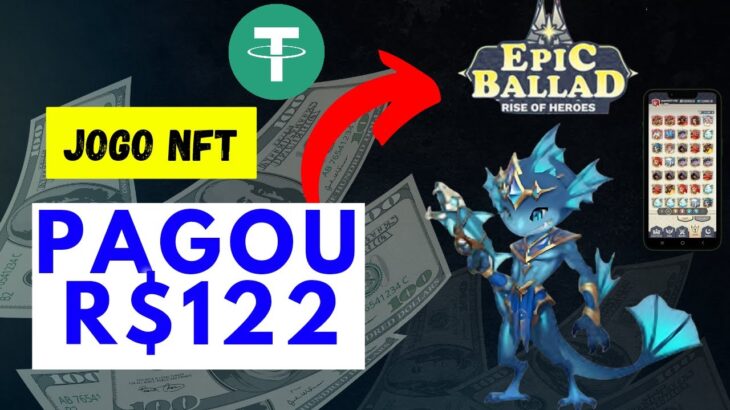 ⚠️URGENTE !JOGO NFT ME PAGOU R$122 , SAQUEI  NA PRÁTICA.