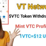 VT Network $VTC Coin Withdraw Video | How to mint Profile NFT and Withdraw $VTC Coin