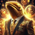 Whale Gold Crypto Baron Bitcoin Investor #cro #nft #crofam #lion #cronos #art