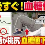 【食後すぐ!ゴロゴロ体操】血糖値が下がりまくる🔥🔥🔥【現役糖尿病内科医】