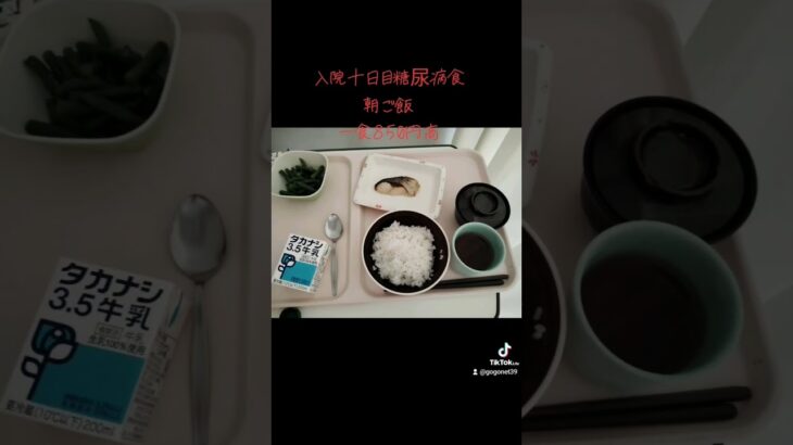 入院十日目糖尿病食朝食