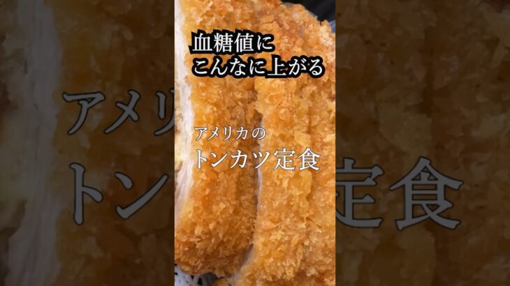 糖尿病　トンカツ定食　避けるべき食べ物　スパイク注意　ダイエットの天敵　白米と油類も高カロリーなもの。測定器を使い血糖値を測る　血糖値を下げる