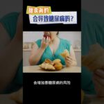 甜食真的会导致糖尿病吗？#健康#糖尿病