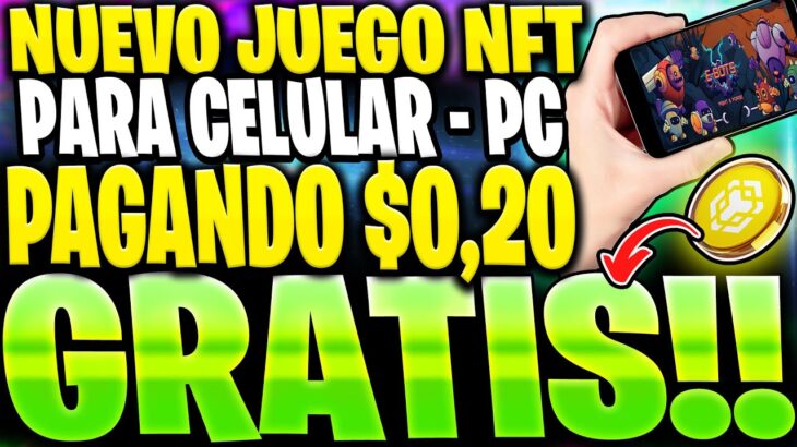 👉$0,20 USDT por DIA GRATIS!💸NUEVO JUEGO NFT para ANDROID IPHONE y PC GRATIS 2024🏆EBOTS Nft