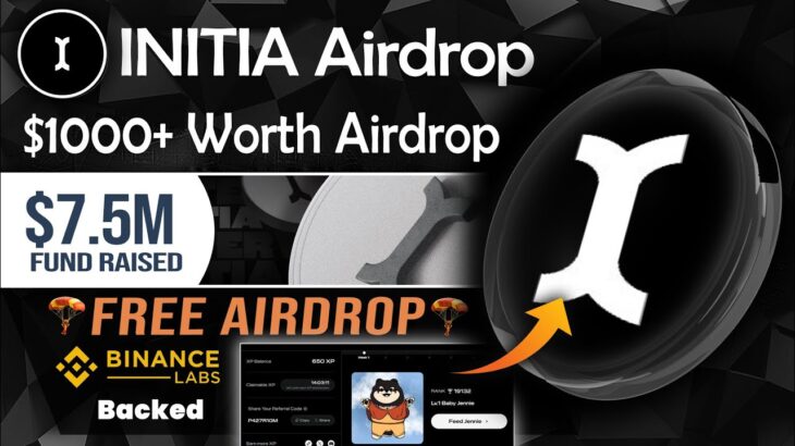 🪂$1000+ Initia Testnet Airdrop | MINT NFT – Initia Airdrop | Step by step Process✅