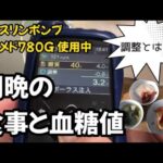 【1型糖尿病】ミニメド780Gの調整に焦った！　朝晩の食事内容と血糖コントロール