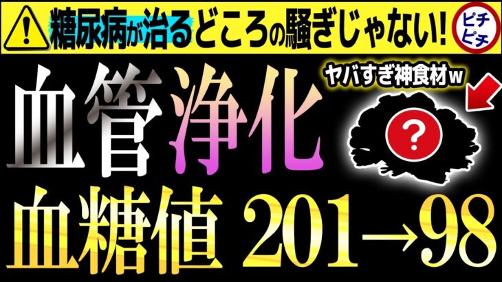 【40代50代】糖尿病を自力で治す！血糖値を爆下げし、高血圧解消・血管浄化させる神食材・飲料【うわさのゆっくり解説】