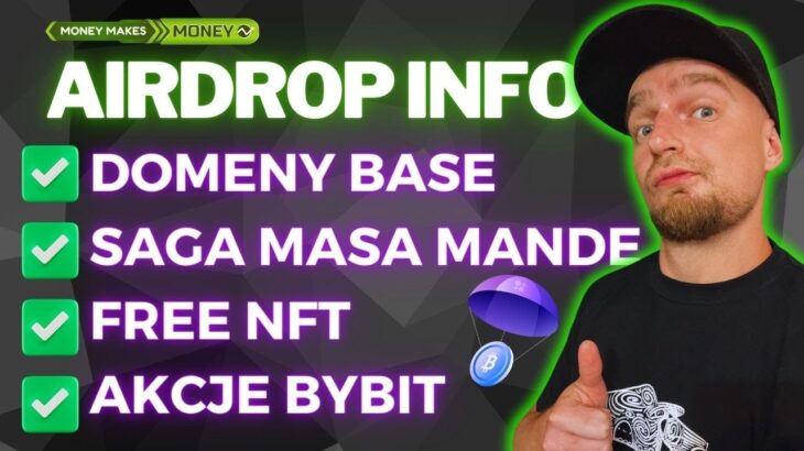 AirDrop INFO✅ Odbieramy SAGA + MASA + MANDE 💸 KONKURS 💥NFT od Argent i Holograph