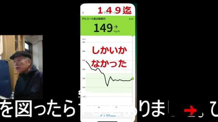 糖尿病=リブレ関連動画　Akiba298　と検索　私は８１歳です。糖尿になって１７年悪化して合併症が出ている、色々やったけど数字が良くなった事は一度もない。しかしこの方法で１ｹ月で結果が出た登録で上位