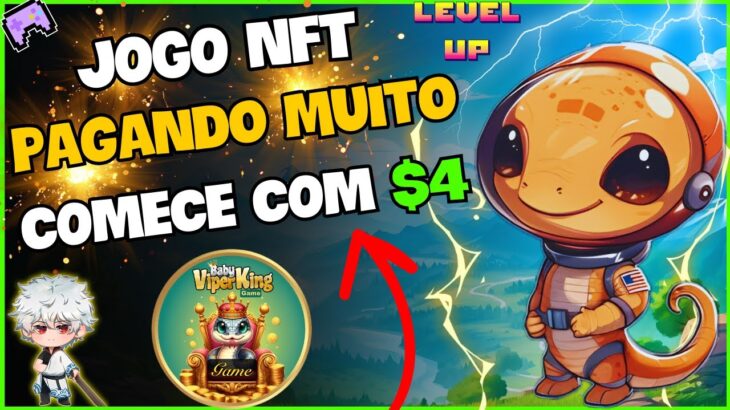 ⚡ BABY VIPER KING – NOVO JOGO NFT – LANÇAMENTO – JOGO NFT GRÁTIS – JUEGO NFT BAIXO INVESTIMENTO