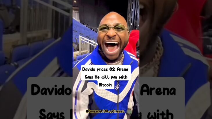 BITCOIN:Moment Davido prices 02 Arena say he will pay with NFT #shorts #funny #bitcoin #davido #fyp