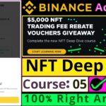 Binance Academy Course 5 and Quiz || NFT Deep Dive