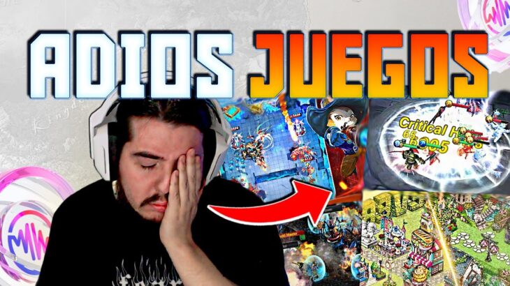 CIERRAN estos JUEGOS NFT en WEMIX 😱 ¿Le tocara MIR4 y NIGHT CROW? 😭