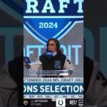 Detroit Lions NFL draft #nft #draft