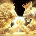 Epic Battle Royale: The Fight of the Golden Kings #cro #nft #crofam #art #animation #cronos