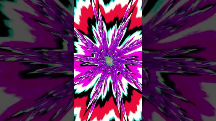 First to the center, than to any object. #trippy #nft #shorts #shortsvideo