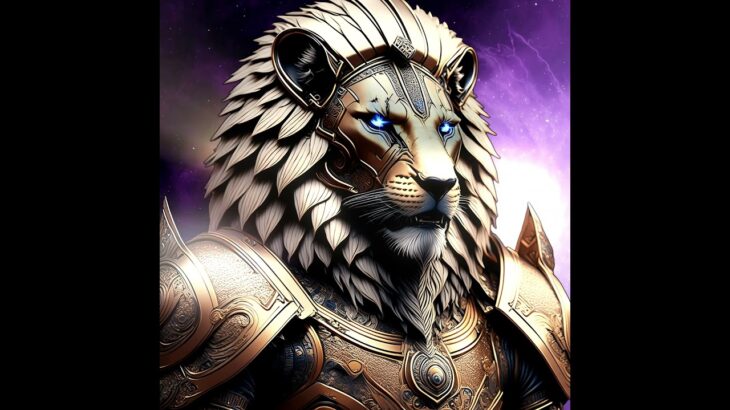 Galactic Rebel Lion #68 #cro #cronos #crofam #nft #cryptocomnft #nftcommunity #fftb #art #aiart