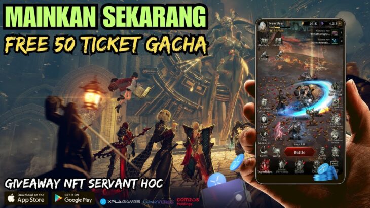 Game NFT Terbaru !! Free 50 Ticket Summon Heir Of Light Eclipse | XPLA Platform | Sesepuh NFT