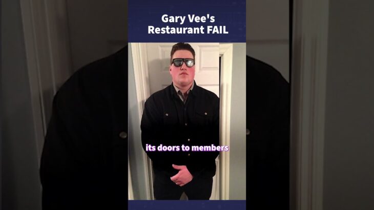 Gary Vee’s NFT Restaurant Launch Isn’t Going As Planned…