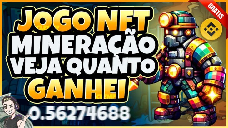 JOGO NFT DE MINERAÇÃO PAGANDO, FIZ MAIS UM SAQUE – VEJA COMO JOGAR E GANHAR DINHEIRO – PLAY TO EARN