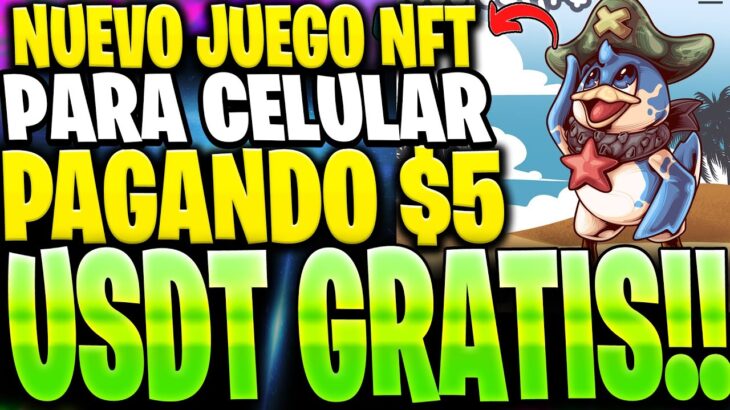 👉JUEGO NFT PAGANDO $5 USDT GRATIS💥JUEGO NFT para ANDROID – IPHONE 2024🔥PIKAMOON