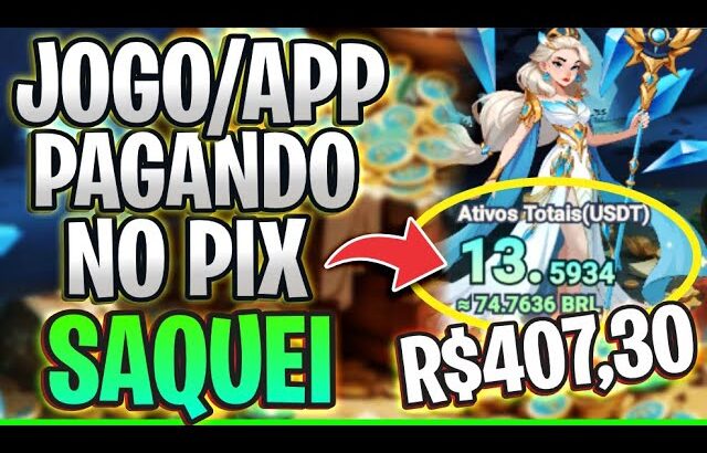 Jogo NFT Grátis Pagando USDT e PIX Play-to-Earn / PROVA DE PAGAMENTO – Epic Ballad Rise Of Heroes