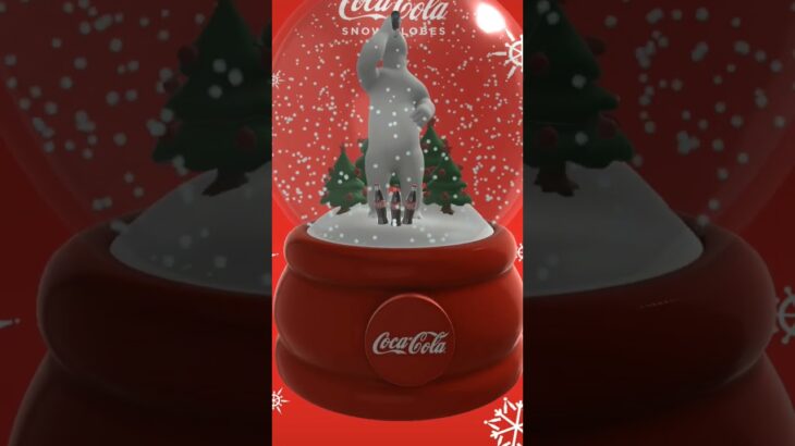 KGMJAM Only on VeVe. Coca-Cola snow globe #cocacola #snowglobes #veve #nft #crypto