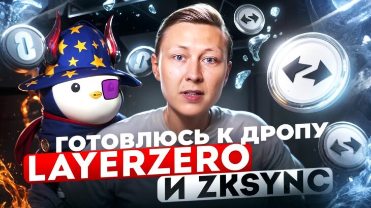 ОХОТА ЗА ДРОПАМИ: LayerZero и zkSync 🤑 Открываем набор в Core NFT