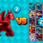 NFT DRAGON vs All CARD’S 2x | castle crush