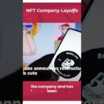 NFT company layoffs #crypto #shorts