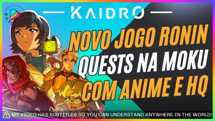 Novo Jogo NFT KAIDRO com varias Missões e Gacha dando $RON e Spark Suits