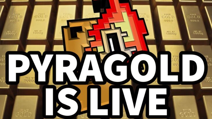 PYRAGOLD NFT SALE IS LIVE