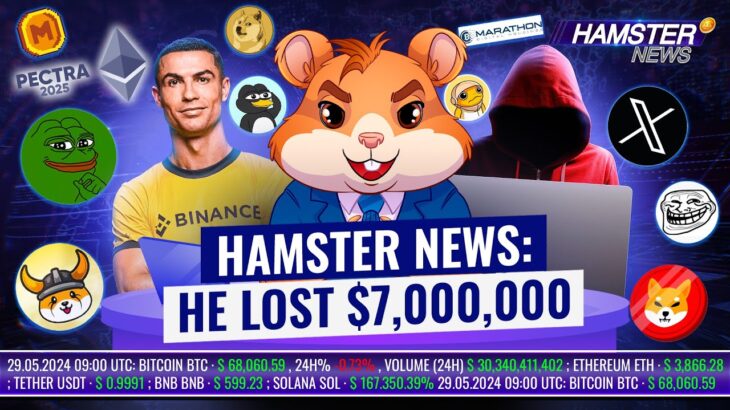 Phishing Alert: User Loses $7M & Cristiano Ronaldo’s Fourth NFT Collection 🪙⚡️Hamster News