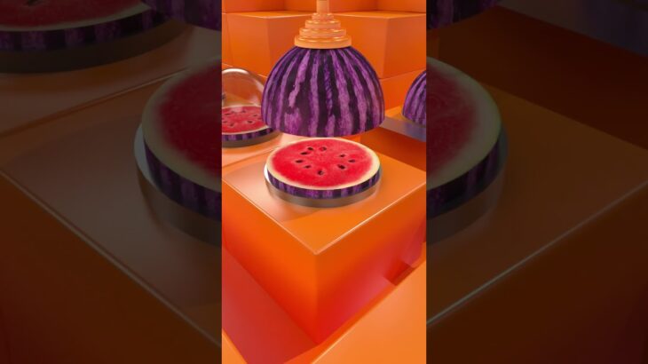 Purple watermelon | 3D Animation |3DS Max #shorts #viral #trending #shortsfeed #NFT #foundation #art