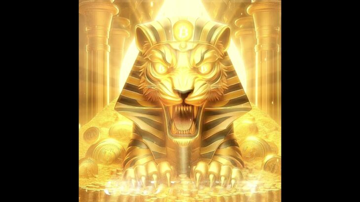 Tiger Pharaoh of Wealth Gold Edition #cro #nft #crofam #animation #monkey #cronos