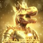 Tyrannosaurus Rex Bitcoin Gold Edition #cro #cronos #crofam #nft #cryptocomnft #nftcommunity