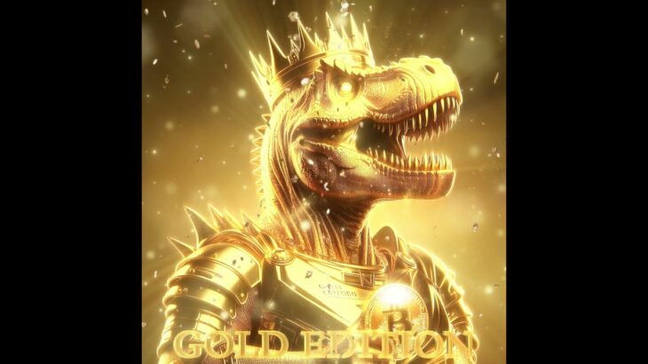 Tyrannosaurus Rex Bitcoin Gold Edition #cro #cronos #crofam #nft #cryptocomnft #nftcommunity