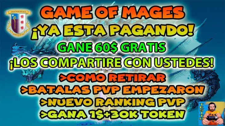 YA ESTA PAGANDO GRATIS | GAME OF MAGES NFT GAME 2024 JUEGO