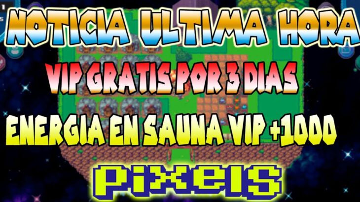 😁1000 DE ENERGIA Y VIP GRATIS | PIXELS NFT GAME 2024 #shorts #short