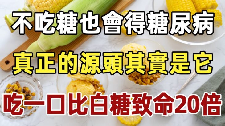 不吃糖也會得糖尿病？醫生揭秘：糖尿病真正的源頭其實是它！吃一口比白糖致命20倍！|健康|糖尿病|佛禪